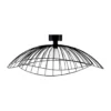Ray plafond Ø85 cm, Musta