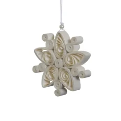 Regular Flake -lumihiutale, valkoinen, Suuri Ø 12,5 cm