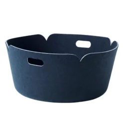 Restore säilytyskori pyöreä, Midnight blue (sininen)