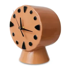 Retro keramiikkakello 20,8 cm, Virheä.