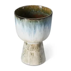 Retro kukkaruukku Ø16,5 cm, Glacier