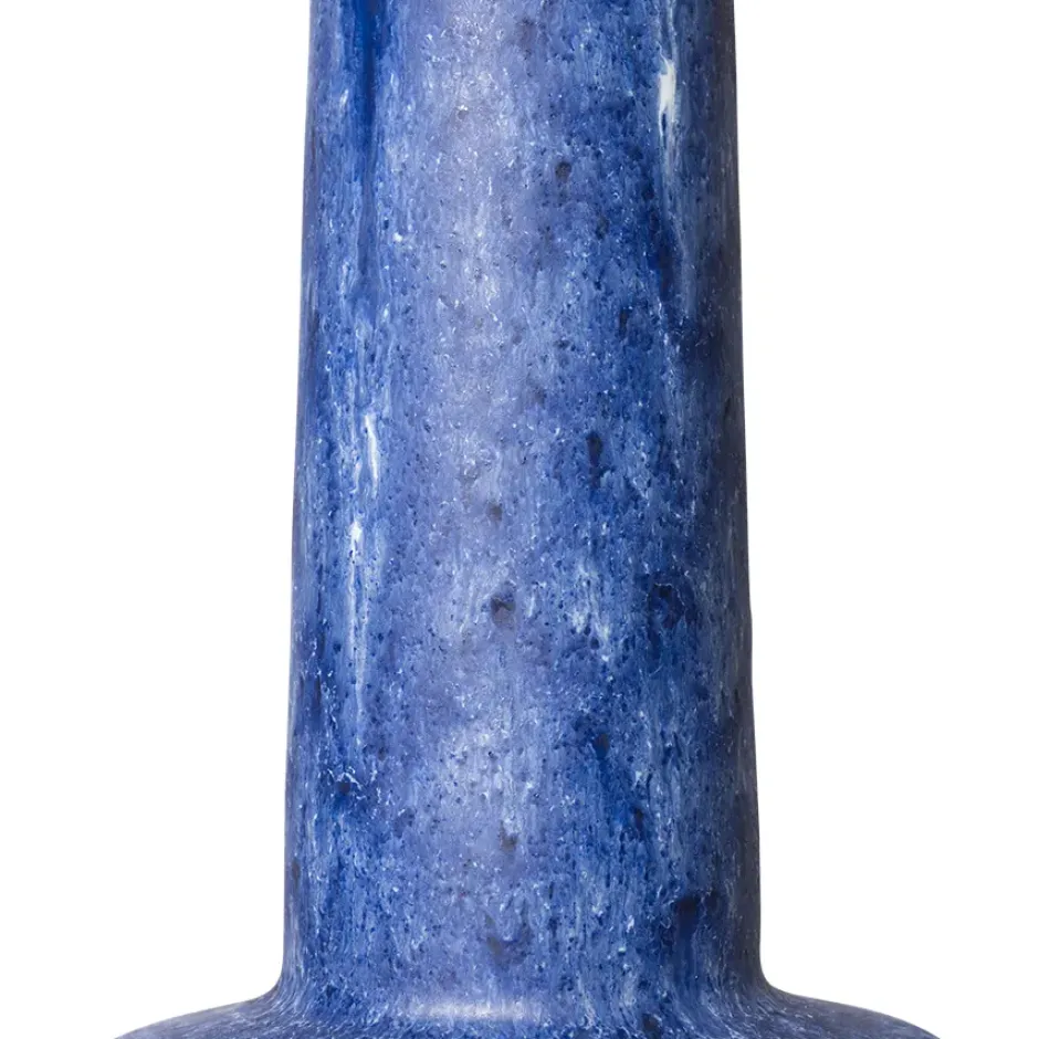 Retro lampunjalka kivitavaraa, Blue
