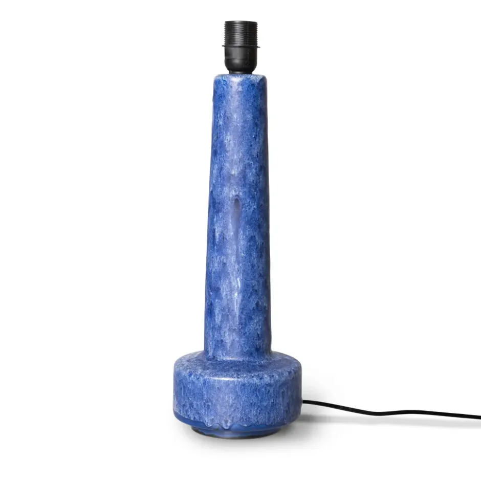 Retro lampunjalka kivitavaraa, Blue