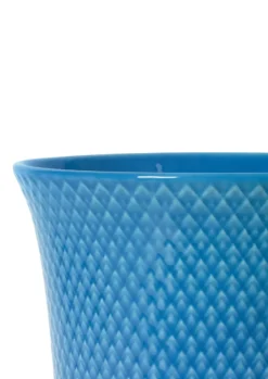 Rhombe maljakko 20 cm, Sininen