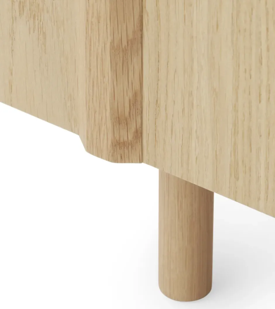 Rib sivupöytä 45 x 159 cm, Oak