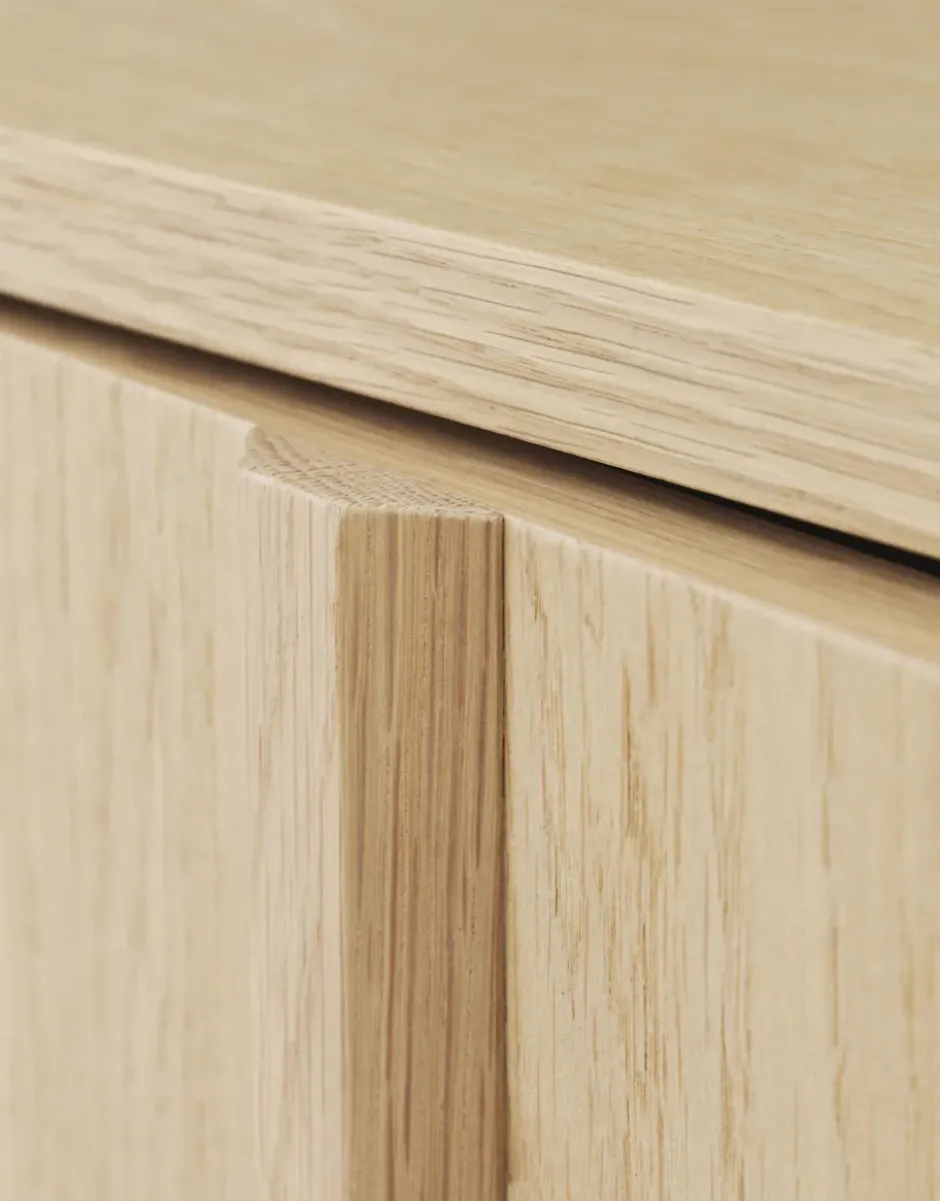 Rib sivupöytä 45 x 159 cm, Oak