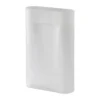 Ridge maljakko huurrettu lasi 48,5 cm, White