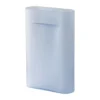 Ridge maljakko huurrettu lasi 48,5 cm, Light blue