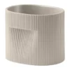 Ridge ruukku 15 cm, Beige