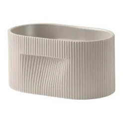 Ridge ruukku 13 cm, Beige