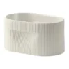 Ridge ruukku 13 cm, Off-white