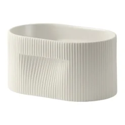 Ridge ruukku 13 cm, Off-white
