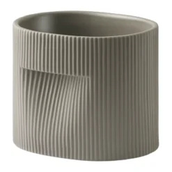Ridge ruukku 15 cm, Taupe