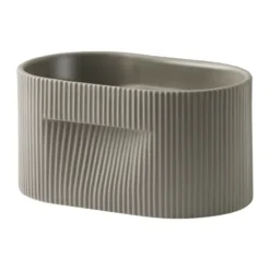 Ridge ruukku 13 cm, Taupe