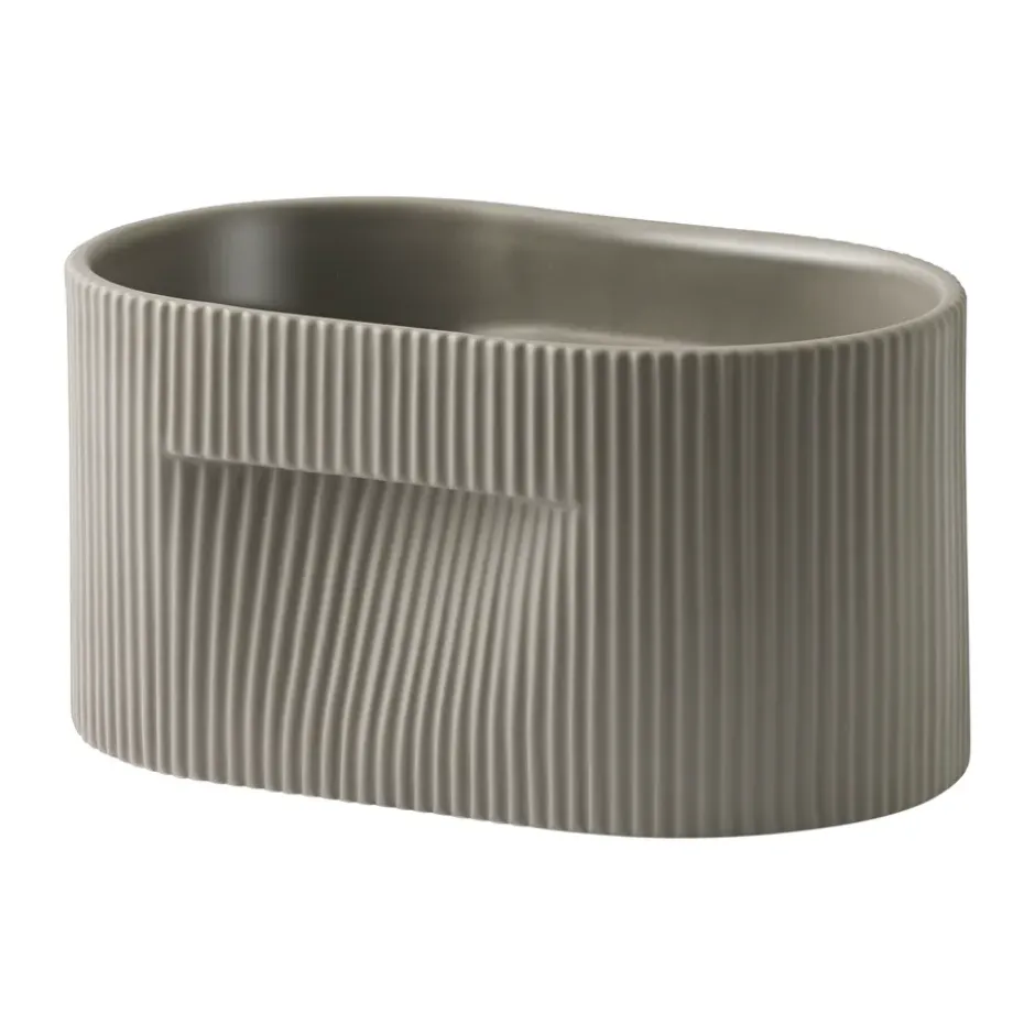 Ridge ruukku 13 cm, Taupe