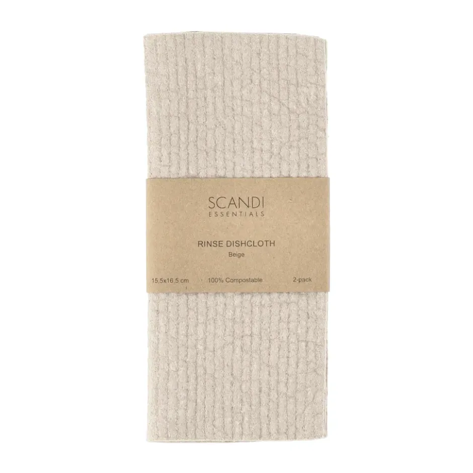 Rinse tiskirätti, Beige, 2 kpl