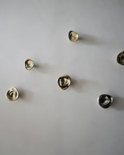 Ripple nro 02 suuri nuppi, Brass