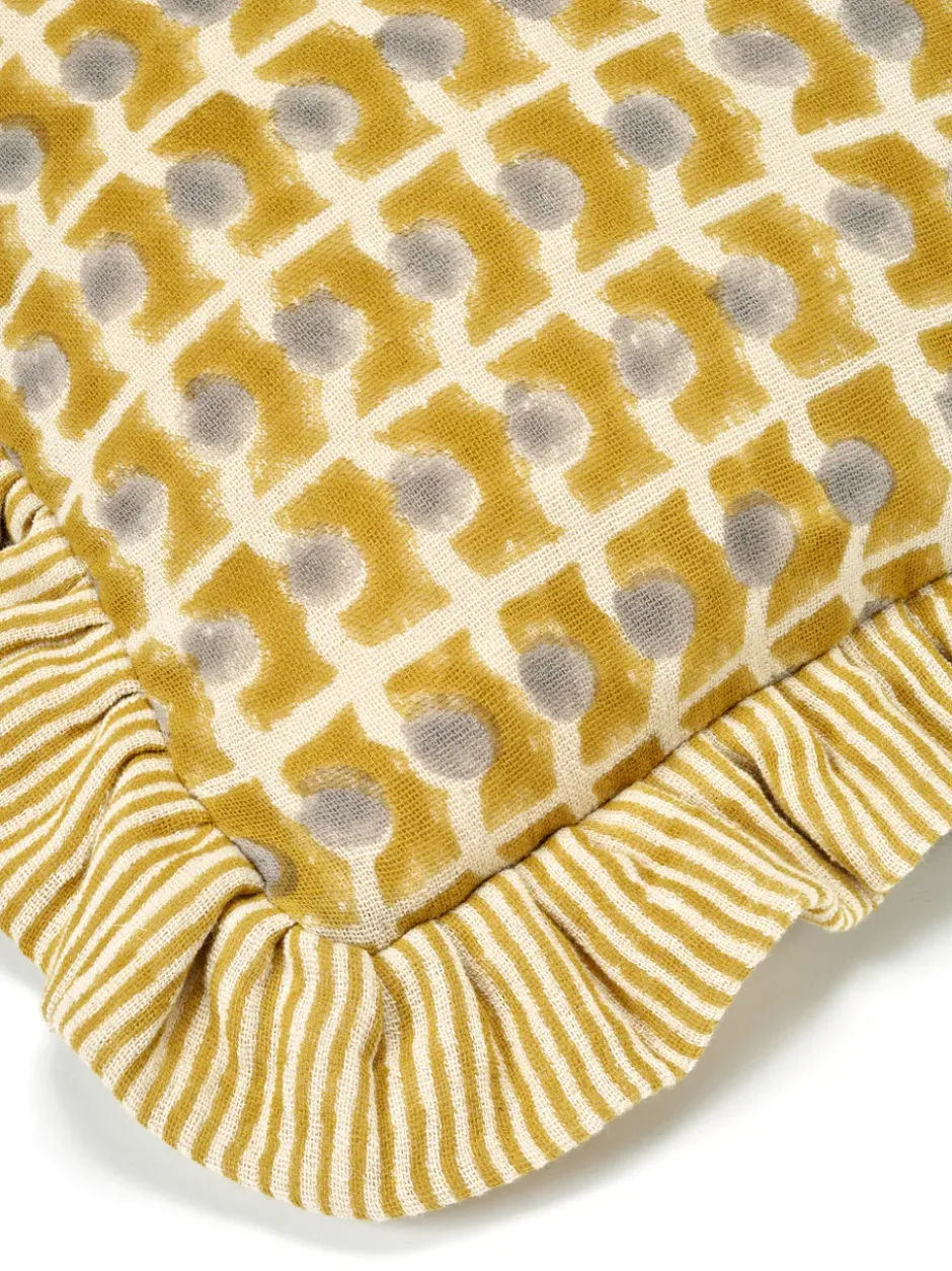 Ripple tyynynpäällinen 40x60 cm, Keltainen