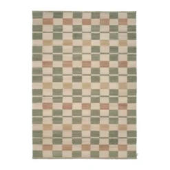 Röllakan Rutvik matto, Vihreä, 170x230 cm