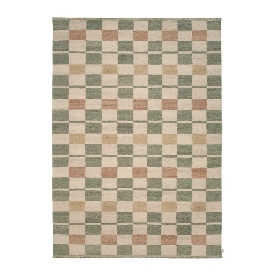 Röllakan Rutvik matto, Vihreä, 170x230 cm