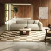 Röllakan Tagel-matto, Beige, 250x350 cm