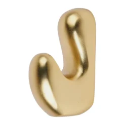 Roberta koukku 10x7 cm, Brass finish