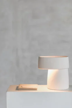 Romé pöytävalaisin 23,5 cm, White
