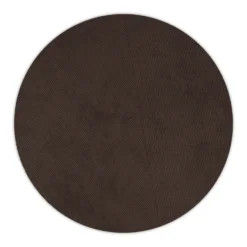 Row matto pyöreä Ø 270 cm, Tummanruskea
