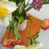 Rusetti vaasi suuri 20 cm , Off-white