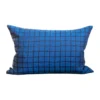 Rutig tyynynpäällinen 48 x 68 cm, Blue-black
