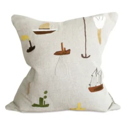 Sail With Me tyynynpäällinen 48x48 cm, Harmaa