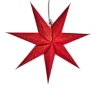 Sally adventtitähti Ø 60 cm, Red
