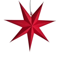 Sally adventtitähti Ø 60 cm, Red