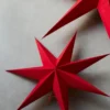 Sally adventtitähti Ø 100 cm, Red