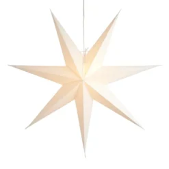 Sally adventtitähti Ø 100 cm, Valkoinen