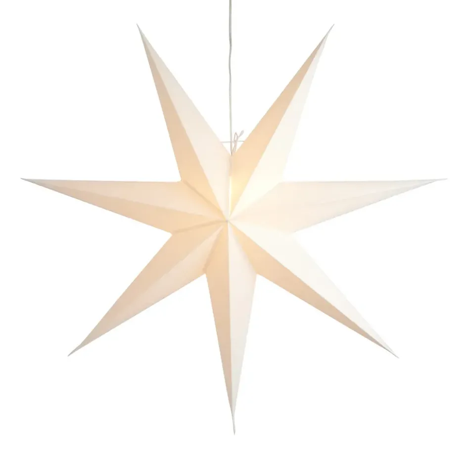 Sally adventtitähti Ø 100 cm, Valkoinen