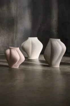 Saltare maljakko, Cream, Ø15x25 cm