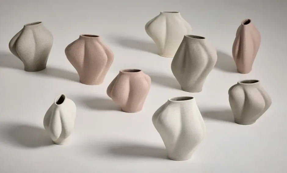 Saltare maljakko, Rose, Ø17x35 cm