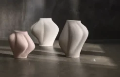 Saltare maljakko, Rose, Ø15x25 cm