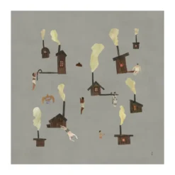 Sauna juliste, 50 x 50 cm