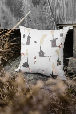 Sauna tyynynpäällinen 45 x 45 cm, Beige