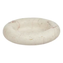 Savi marmori kynttilänjalka Ø13,8 cm, Offwhite