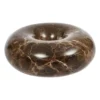 Savi marmori kynttilänjalka small 4 cm, Choko