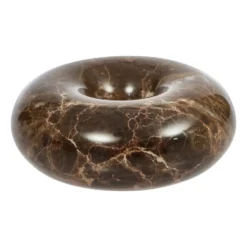 Savi marmori kynttilänjalka small 4 cm, Choko