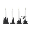 Seimi adventtikynttilänjalka metali, Pieni