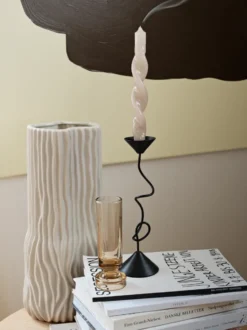 Selma kynttilänjalka 26,5 cm, Black