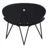 Semper loungetuoli, Black-black