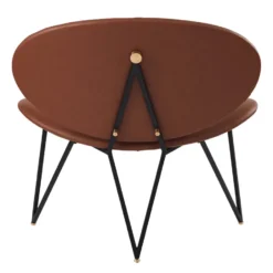 Semper loungetuoli, Black-cognac