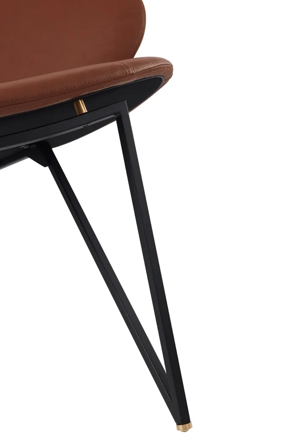 Semper loungetuoli, Black-cognac