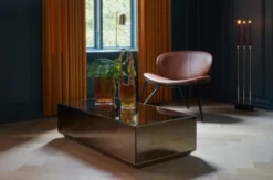 Semper loungetuoli, Black-cognac